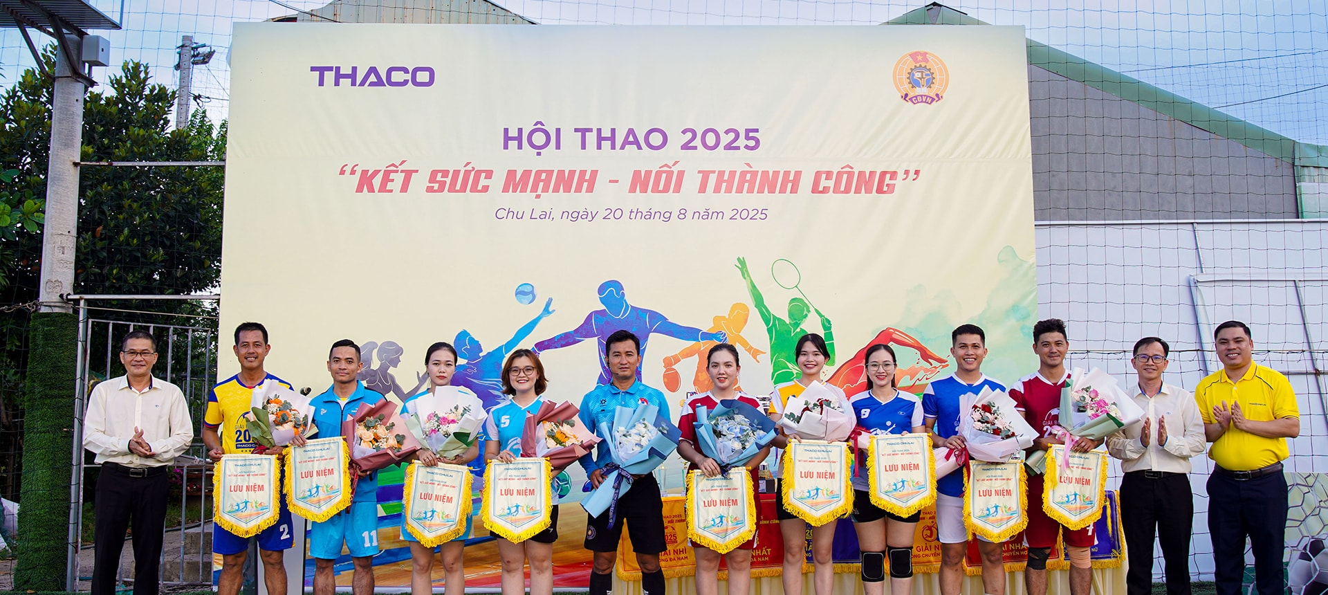 THACO Chu Lai opens its "Connecting Strength – Connecting Success" Sports Festival 2025