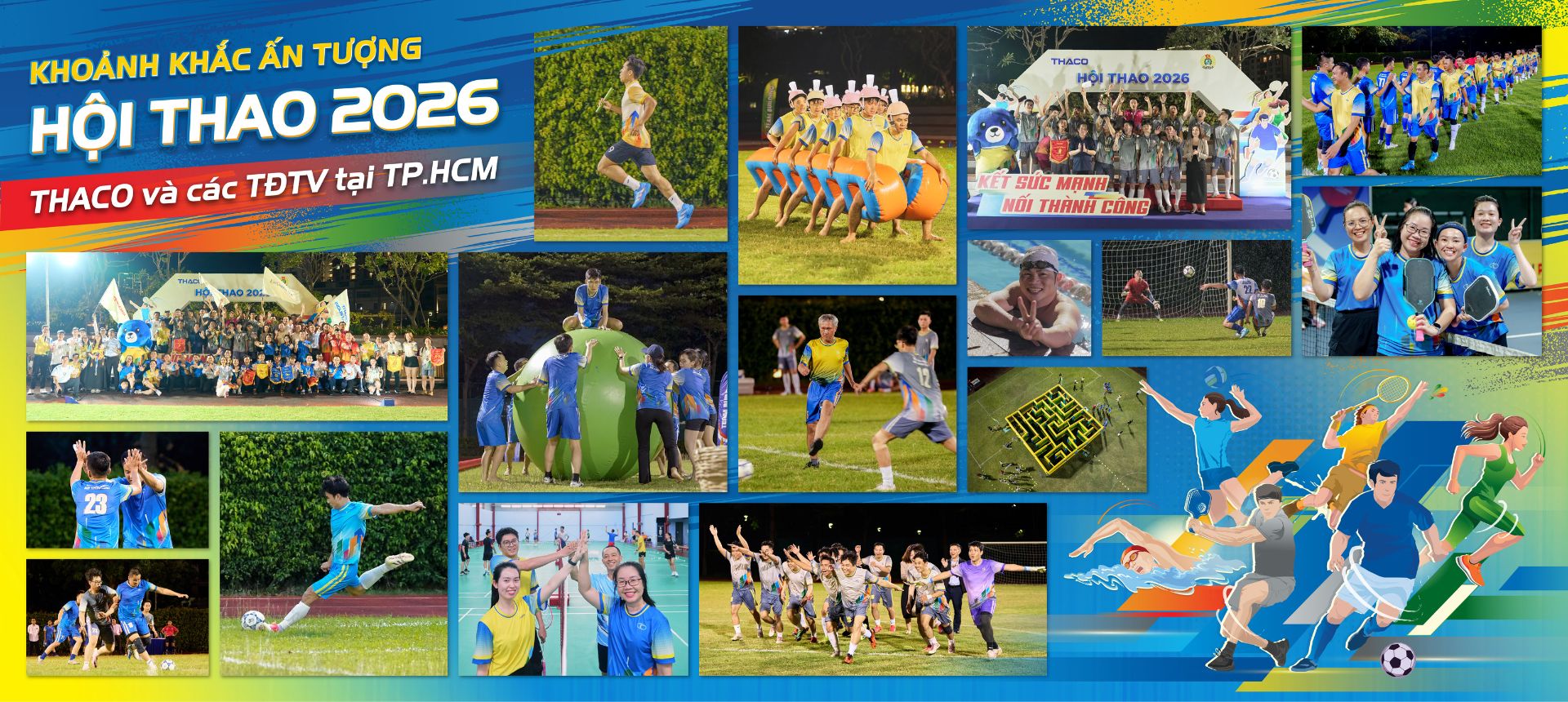 THACO and Sub-holdings Sports Festival 2026 in Ho Chi Minh City: Those moments to catch