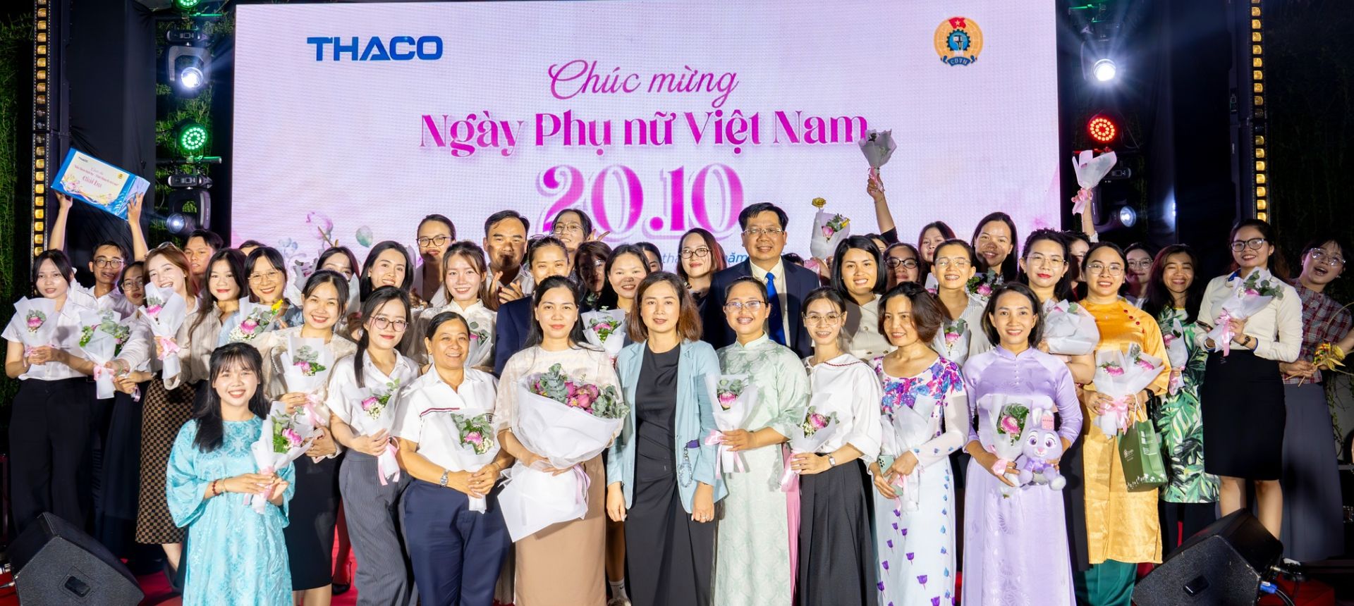 Nữ CBNV THACO rạng rỡ chào mừng Ngày Phụ nữ Việt Nam 20/10