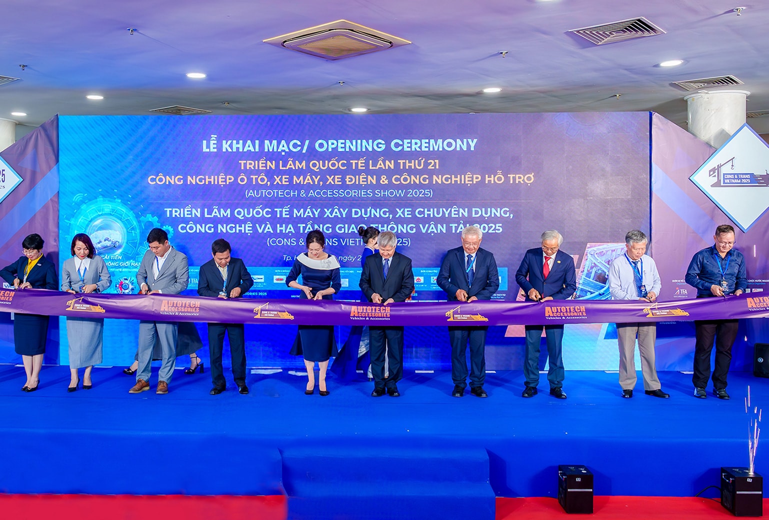 Thaco Trailers tham gia Triển lãm Cons & Trans Vietnam 2025