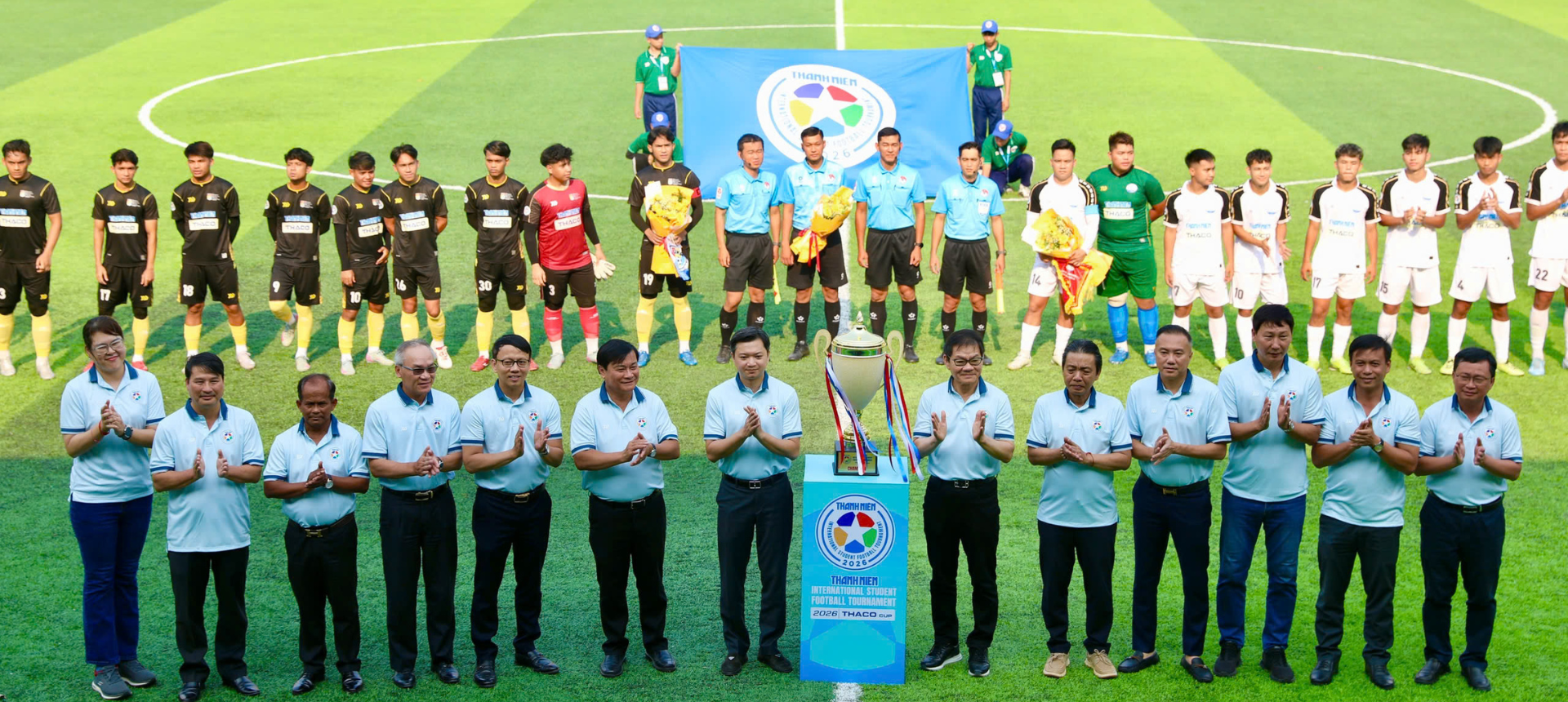 THACO đồng hành cùng giải bóng đá Thanh Niên sinh viên quốc tế lần II - 2026 cúp THACO